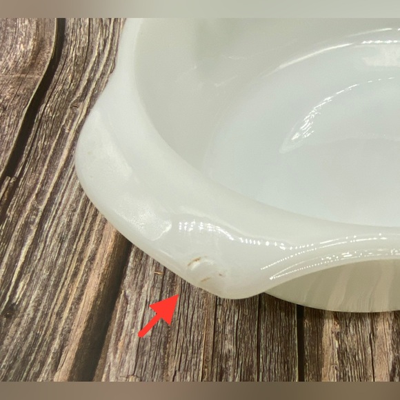 Vintage Anchor Hocking -  Fire King 1 1/2 Quart Oval Covered Meadow Green 433 - Picture 6 of 11